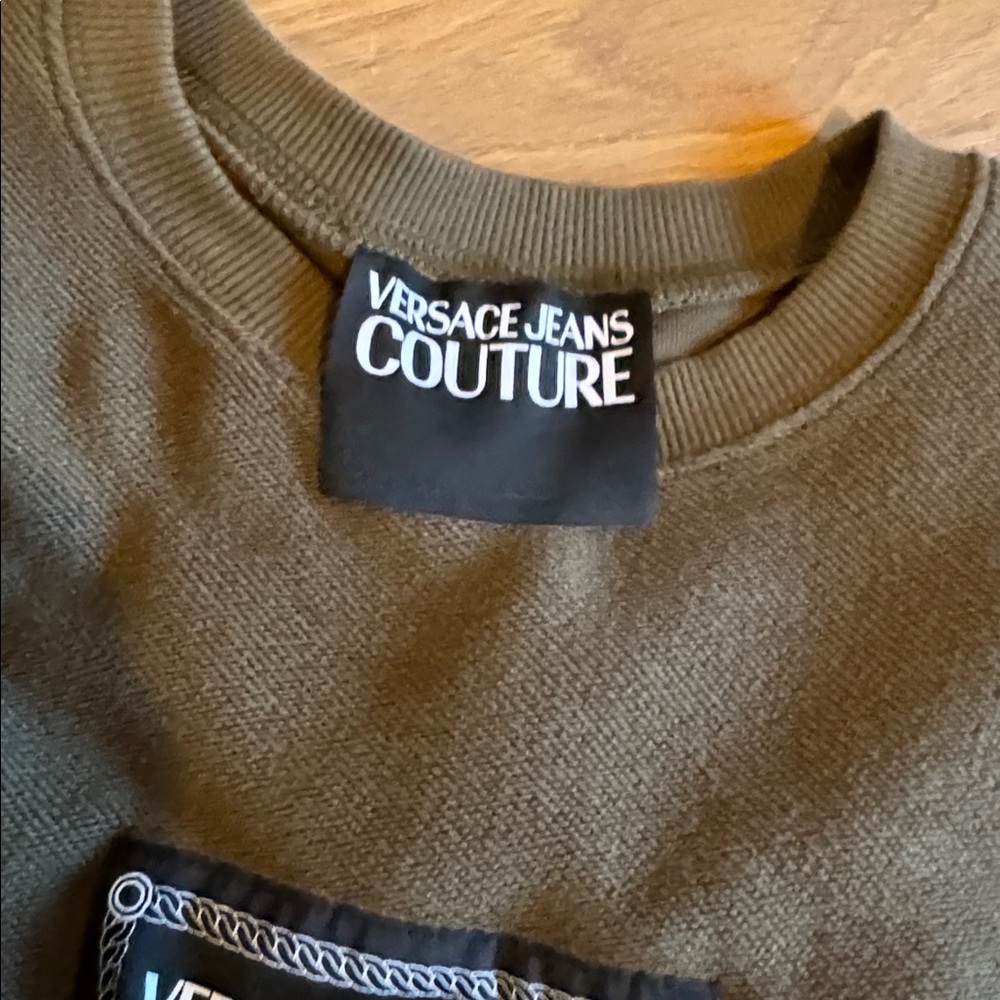 Versace Jeans Couture Khaki Sweatshirt